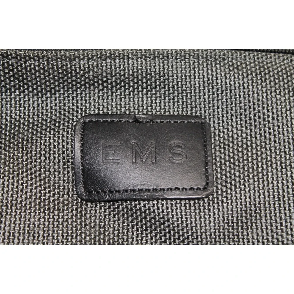 Andiamo Valoroso Gray Bomb Cloth Travel Carry On Bag Multi Pocket Business Case
